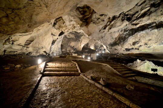 Beautiful cave in Bulgaria