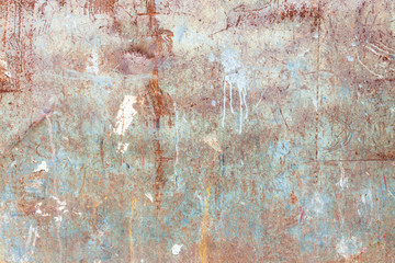 Messy rusty texture