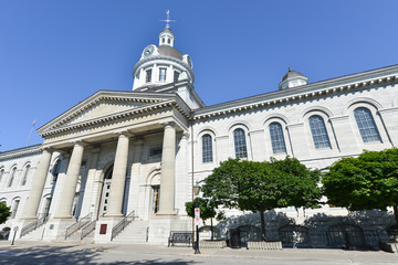 Fototapeta na wymiar Kingston City Hall, Ontario, Canada