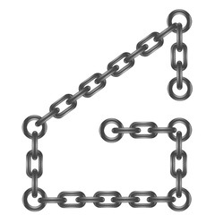 Fototapeta premium chain letter