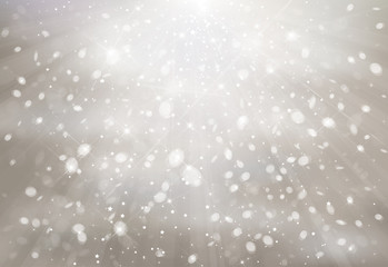 Vector snowfall background.