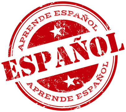 learn spanish stamp