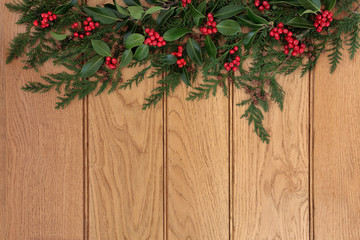 Traditional Christmas Border