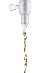 Obraz premium Beer Pour into Glass