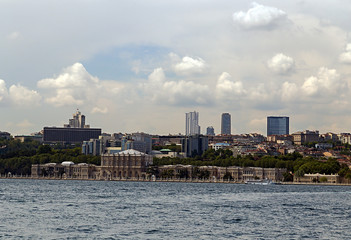 Fototapeta premium Asia city Istanbul