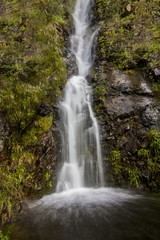 Fototapeta na wymiar small waterfall, located on Monchique, Portugal.