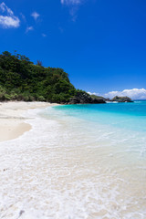 沖縄の海・阿嘉島-ヒズシビーチ