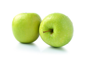 apple on white background