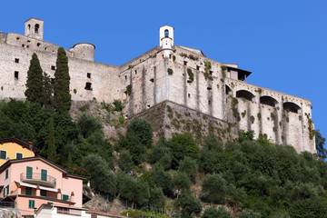 Fototapeta premium Malaspina Castle in Massa, Italy
