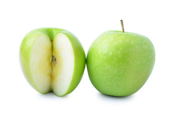 apple on white background