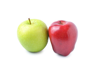 apple on white background