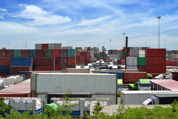 container yard in thailand
