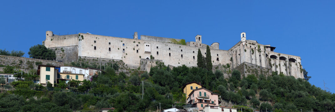 Malaspina Castle In Massa, Italy