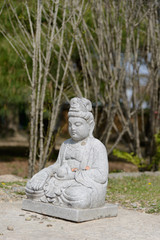 Fototapeta na wymiar Buddha statue in outdoor