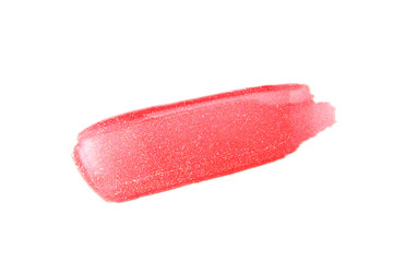 Naklejka premium Lipstick samples isolated on white