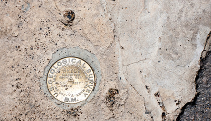 Bryce Point Geological Marker