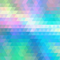 Obraz premium Multicolor Abstract Background Consisting of Triangles