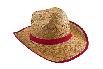 Cowboy straw hat