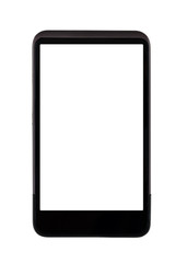 Generic mobile phone with blank screen