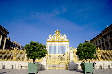 ベルサイユ宮殿、入り口、正面