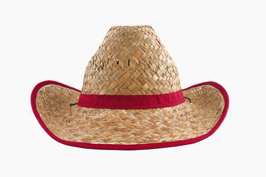 Cowboy straw hat