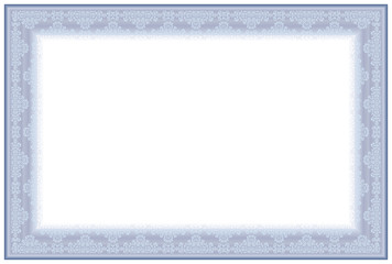 Blank Horizontal certificate template