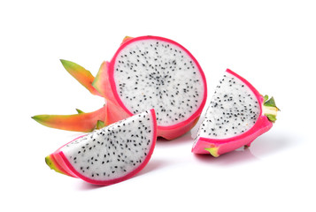 Dragon Fruit isolated on white background