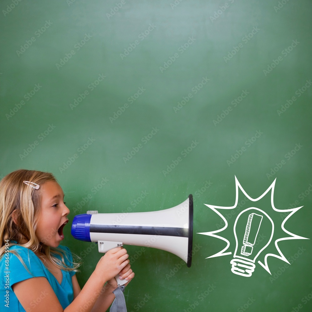 Poster composite image of idea and innovation graphic