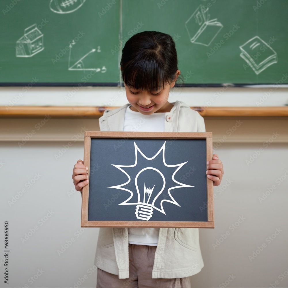 Poster composite image of idea and innovation graphic