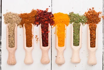 Deurstickers spices © whitestorm
