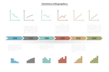 timeline infographics