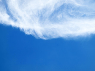 blue sky clouds