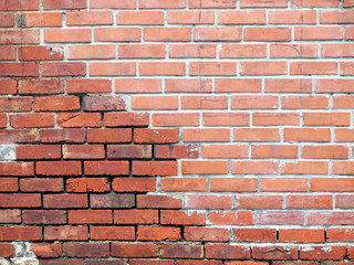 Background of brick wall texture