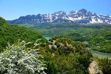 Mountain valley in the Spanish Pyrenees