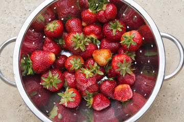 Fresh ripe  strawberry