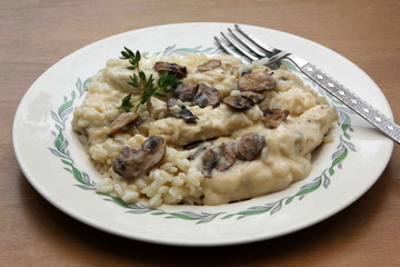 chicken risotto