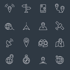 Location icons