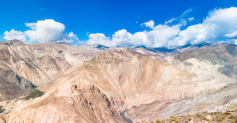 Himalayas panorama of mountains
