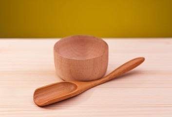 Wooden bowl