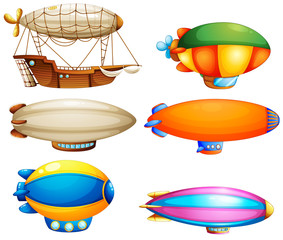 Sets of flying objects