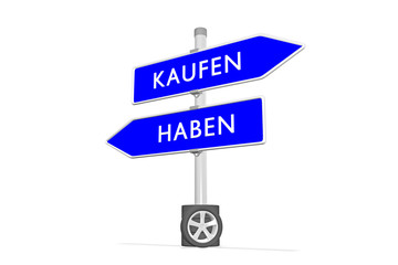 Kaufen vs Haben