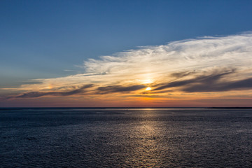 Coucher de soleil sur Bassin d'Arcachon