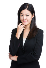 Asian businesswoman smile