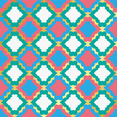 damask pattern. vector seamless wallpaper.