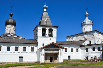 Fototapeta na wymiar Ферапонтов монастырь, Вологодская область