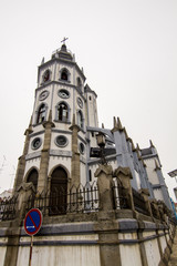 Fototapeta na wymiar gothic church located in Reguengos de Monsaraz 