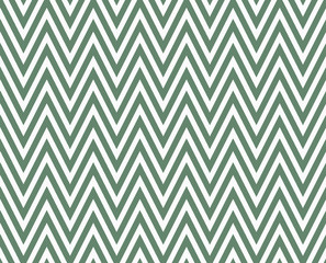 Green and White Zigzag Textured Fabric Repeat Pattern Background