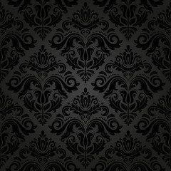 Damask Seamless Pattern. Abstract Background