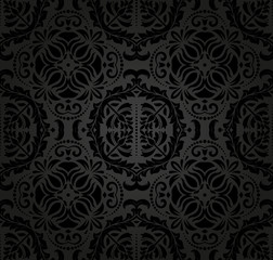 Damask Seamless Pattern. Abstract Background