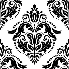Damask Seamless Pattern. Abstract Background
